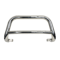 Toyota Hilux 2015+ A-Nudge Bar Chrome (Small Low Bar)